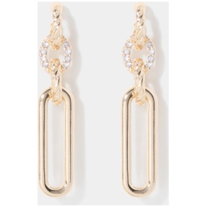 Forever New Women's Zuri Oval Earring in Gold