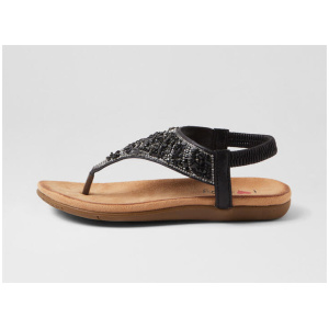 Forey Black Sandals