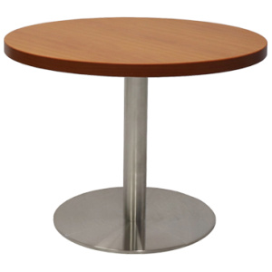 Globe Coffee Table Cherry Stainless Steel