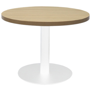 Globe Coffee Table Natural Oak White