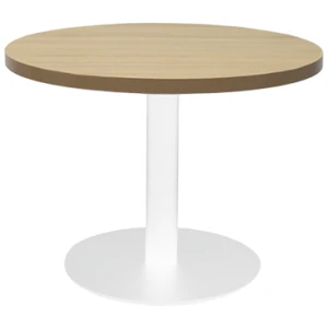 Globe Coffee Table Natural Oak White