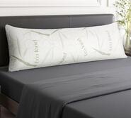 Gomez Body Support Bamboo Pillow White