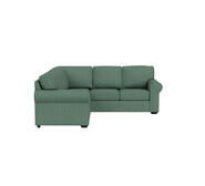 Hampton 5 Seater Left Corner Sofa Green
