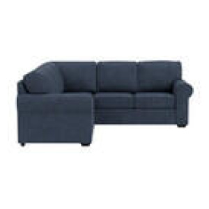 Hampton 5 Seater Left Corner Sofa Jasper Midnight