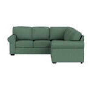 Hampton 5 Seater Right Corner Sofa Green