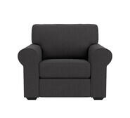 Hampton Armchair Black 1 Seater