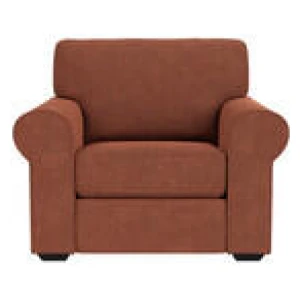 Hampton Armchair Brown 1 Seater