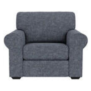 Hampton Armchair Emilie Midnight 1 Seater