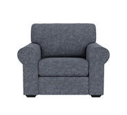 Hampton Armchair Emilie Midnight 1 Seater