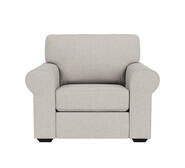 Hampton Armchair Linden Oat 1 Seater