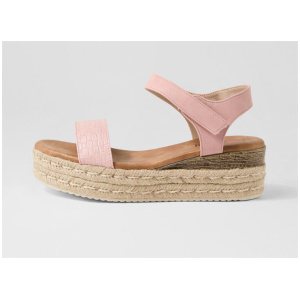 Hilaro Blush Weave Rose Sandals