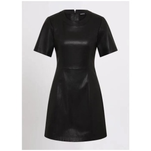Imani Leather Mini Dress