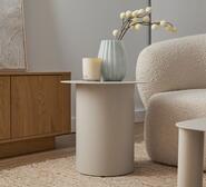 Jameeka Round Side Table Neutral