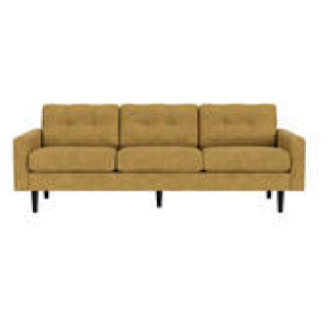 Jazz 3 Seater Sofa Yellow