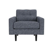 Jazz Armchair Emilie Midnight 1 Seater
