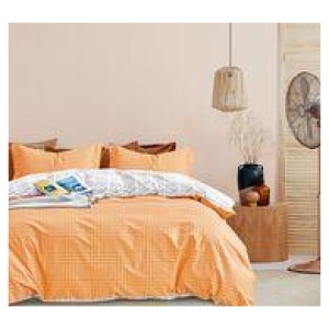 Joni Queen Quilt Cover Set Yellow