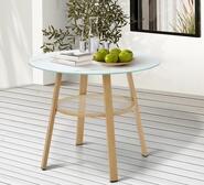 Kahuna Outdoor Dining Table Brown 4 Seater