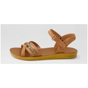 Kelia Tan Mix Sandals