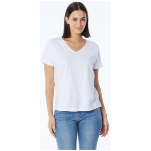 Khoko Collection Women's Vee Neck Cotton Tee