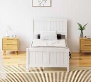 Kids Annalisa Single Bed Frame White
