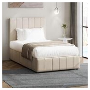 Kids Colson King Single Gas Lift Bed Frame Neutral