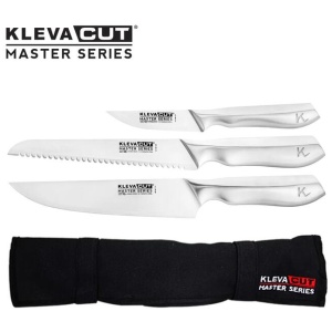 KlevaCut® Master Series 3pc Professional Chef Knife Set