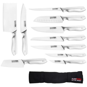 KlevaCut® Master Series Set 10pc Complete Professional Chef Knife Set!