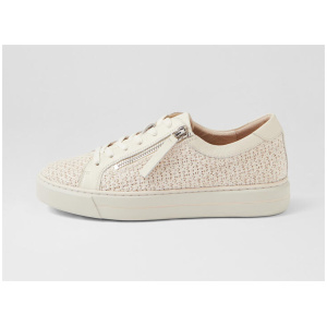 Kolaro W Ivory Fabric Sneakers