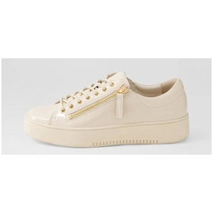 Laila Dj Vanilla Vanilla Sole Patent Leather Vanilla Vanilla Sole