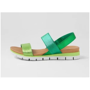 Lellie Light Citrus Emerald Multi Elastic Sandals