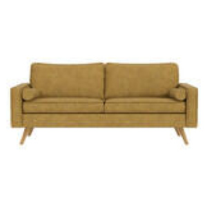 Lisbon 3 Seater Sofa Yellow