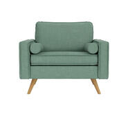 Lisbon Armchair Blue 1 Seater