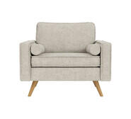 Lisbon Armchair Chilton Oatmeal 1 Seater