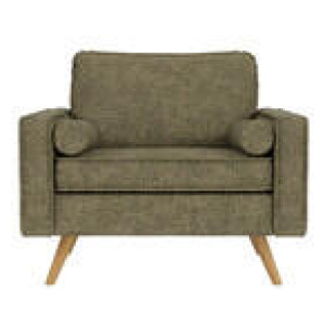 Lisbon Armchair Chilton Olive 1 Seater
