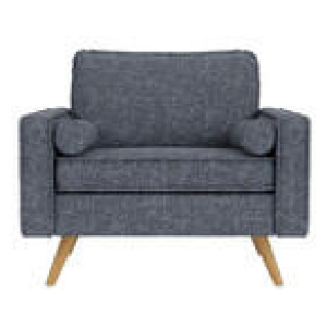Lisbon Armchair Emilie Midnight 1 Seater