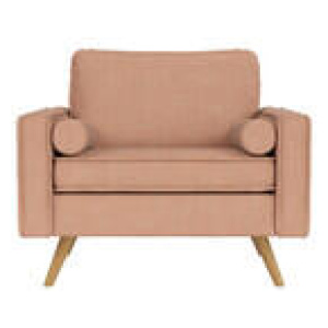 Lisbon Armchair Jasper Rosewood 1 Seater