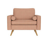 Lisbon Armchair Jasper Rosewood 1 Seater