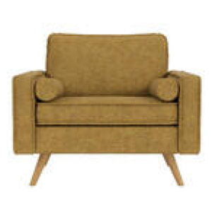 Lisbon Armchair Yellow 1 Seater