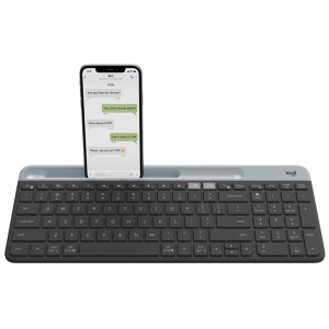 Logitech K580 Slim Multi-Device Wireless Keyboard - Graphite