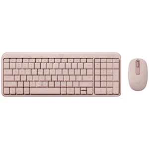 Logitech MK250 Bluetooth Wireless Compact Keyboard and Mouse Combo - Rose