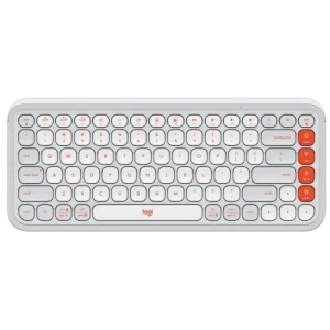 Logitech POP Icon Keys Wireless Keyboard - Off White