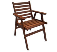 Manora Outdoor Dining Chair Brown