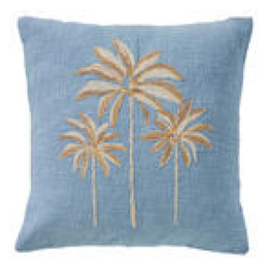 Marley Square Cushion Blue