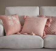 Marley Square Cushion Pink