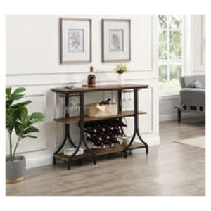Mateo Wine Rack Brown