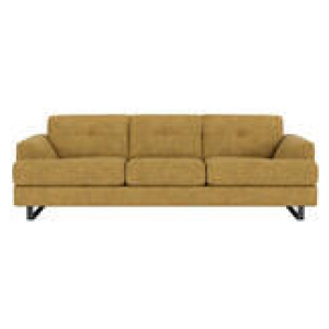 Miami 3 Seater Sofa Yellow