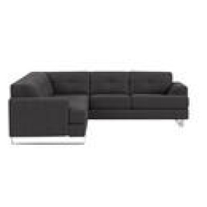 Miami 5 Seater Modular Corner Sofa Black