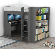 Monteray Double Loft Bed Grey