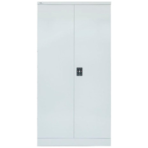 Move Heavy Duty Wardrobe Unit Assembled 1830 X 910 X 450Mm Slver Grey
