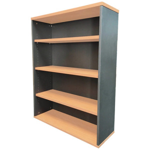 Open Bookshelf 900Mm W X 315Mm D X 1200Mm H Beech